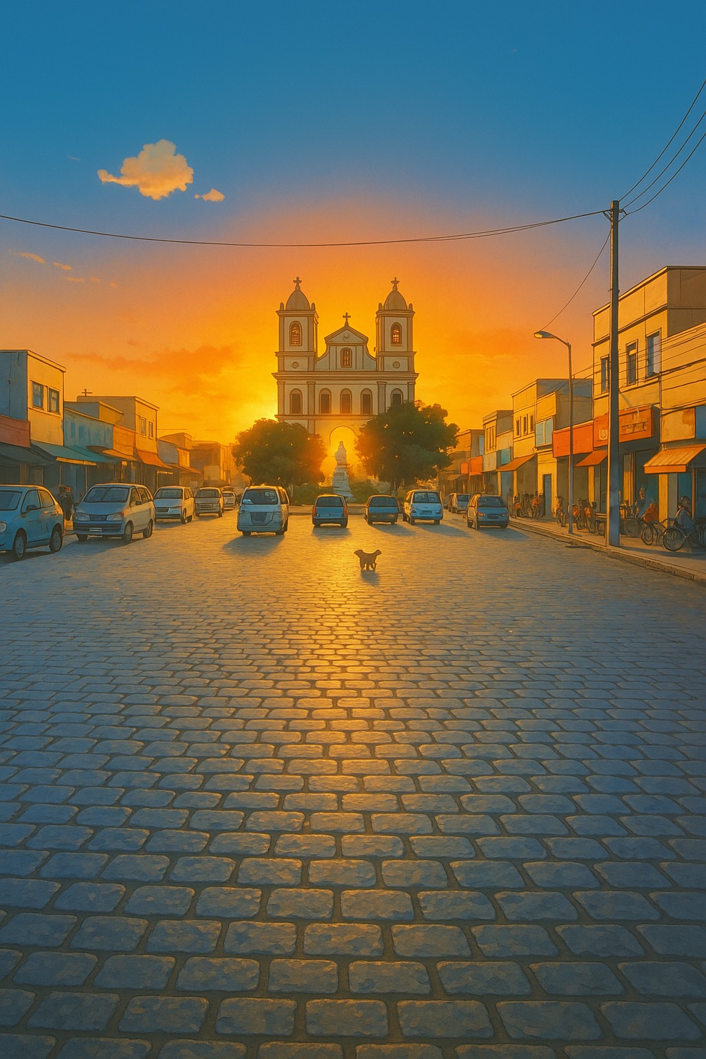 A divisa no estilo dos filmes do Studio Ghibli